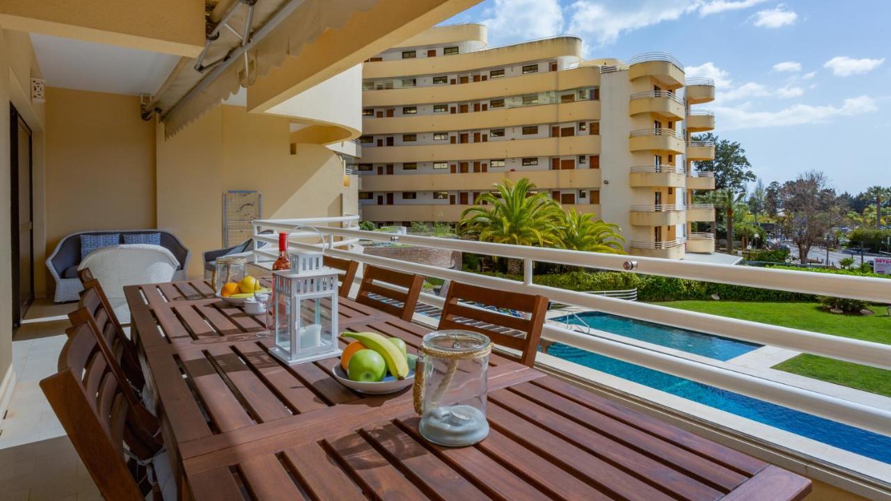 Marina 2Bdr Apartment With Balcony & Pool - 5Min From Beach By Lovelystay Quarteira Exterior photo